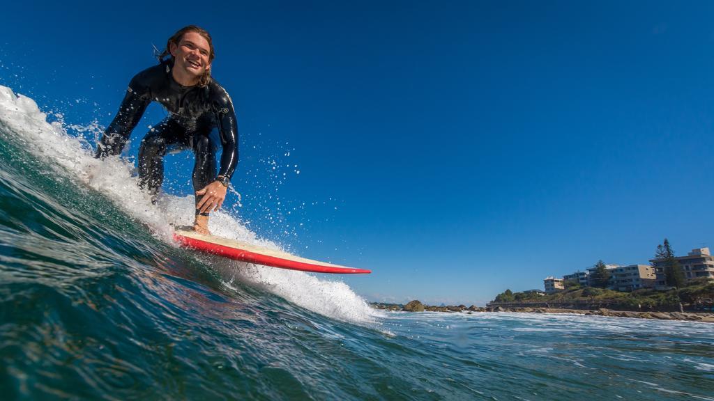 Capeview Apartments - Right On Kings Beach Caloundra Luaran gambar